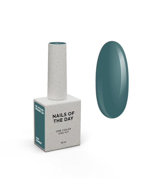 NAILSOFTHEDAY Let's Special Urbane — vernis à ongles gel gris-vert couvrant une couche, 10 ml