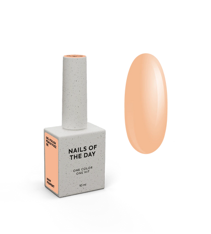 NAILSOFTHEDAY Let's special Peach Fuzz — ніжно-персиковий гель–лак для нігтів, що перекриває в один шар, 10 мл