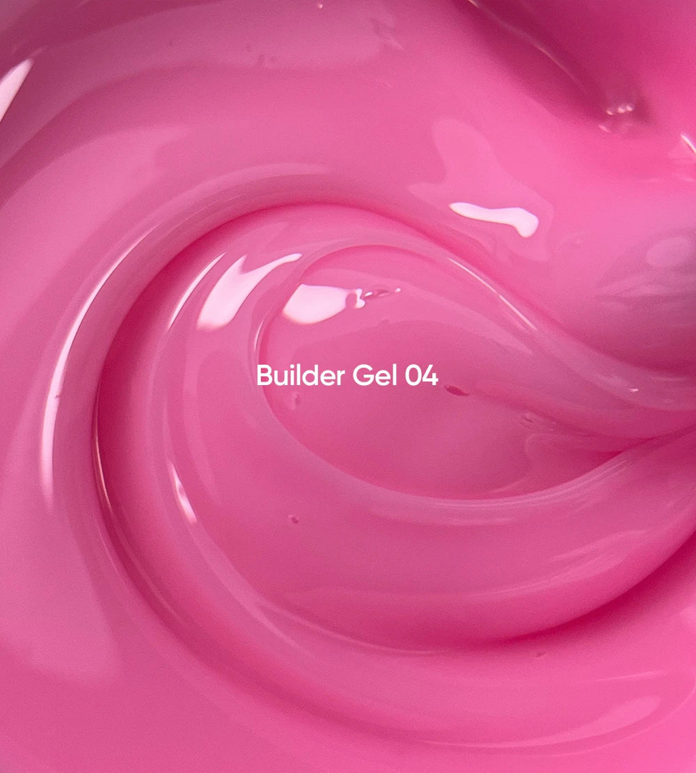 NAILSOFTHEDAY Builder Gel 04 — gel rose pour extensions d’ongles, 30 ml