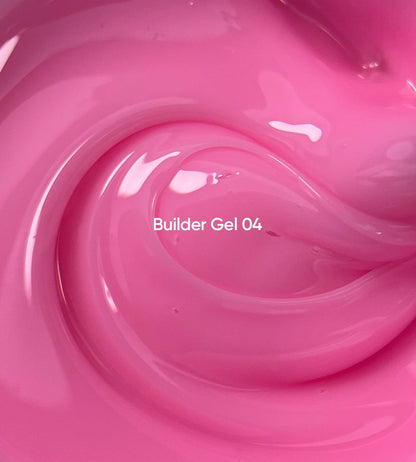 NAILSOFTHEDAY Builder Gel 04 — gel rose pour extensions d’ongles, 30 ml
