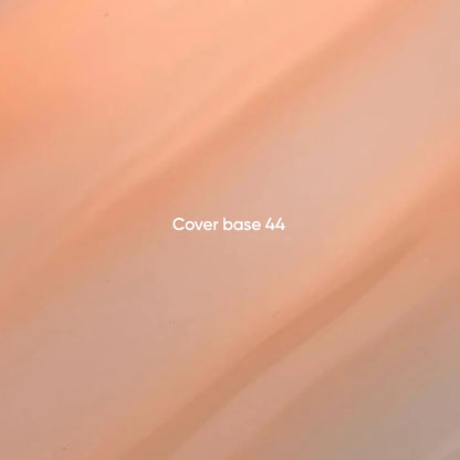 NAILSOFTHEDAY Cover Base 44 Light Pigment – base para uñas color melocotón semitransparente con pigmentación ligera, 10 ml