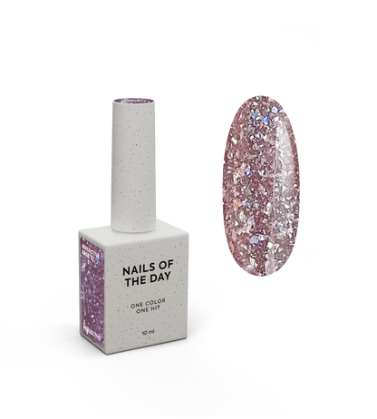 NAILSOFTHENIGHT Reflective base 10 — камуфлююча світловідбиваюча база з шимером, 10 мл